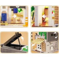 Set de construcție CaDa Summer Breeze Coffee Shop (C66007W) imaginea #4 — magazin online Desire.md