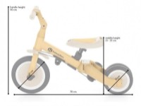Bicicletă copii Petite&Mars Turbo 5in1 Misty Green (613817) imaginea #6 — magazin online Desire.md