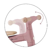 Bicicletă copii Petite&Mars Bingo 3in1 Dusty Rose (614820) imaginea #5 — magazin online Desire.md