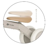 Bicicletă copii Petite&Mars Bingo 3in1 Ivory White (614929) imaginea #6 — magazin online Desire.md