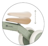 Bicicletă copii Petite&Mars Bingo 3in1 Sage Leaf (614877) imaginea #6 — magazin online Desire.md