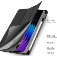 Чехол для планшета Dux Ducis Xiaomi Pad 8/8 Pro/7/7 Pro Domo Black (DDXMIPAD8BK) фото №2 — интернет-магазин Desire.md