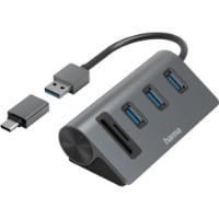 Хаб Hama 5 ports (200140)
