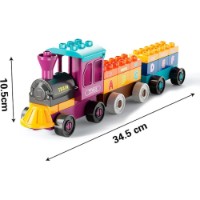 Set de construcție Feelo Mini Train (FL1190) imaginea #6 — magazin online Desire.md