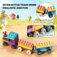 Set de construcție Feelo Mini Train (FL1190) imaginea #3 — magazin online Desire.md