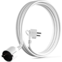 Кабель Hama Extension Cable Earthed Contact 3m White (223242)
