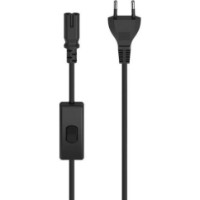 Кабель Hama Mains Cable Euro Plug 2m Black (223274)