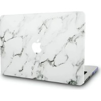 Husă pentru laptop Helmet Hardshell for Macbook Pro 13 2016/2017 Marble Silver (HMT-HSMBP13-MS)