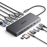 Multiplicator Ugreen 13in1 USB-C (15978) imaginea #2 — magazin online Desire.md