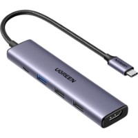 Multiplicator Ugreen 5 in 1 USB-C Grey (15495)