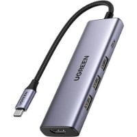 Multiplicator Ugreen 5in1 Type-C (15596)