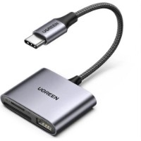 Adaptor Ugreen CM387 Gray (80798)