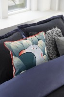 Fața de pernă Moooi Calligraphy Bird Cushion 50x50cm (239553) imaginea #4 — magazin online Desire.md