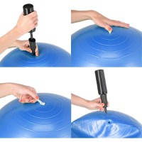 Mingea fitness HMS YB02 55cm Blue imaginea #4 — magazin online Desire.md