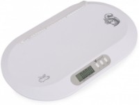 Cântar electronic pentru bebeluși Cangaroo Peanut White imaginea #2 — magazin online Desire.md