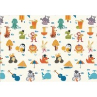 Covor joc pentru copii Kirson Sea/Alphabet 150x200cm imaginea #3 — magazin online Desire.md