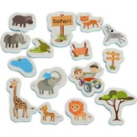 Jucărie pentru apă și baie Moni Puzzle Safari 15pcs (1319S)