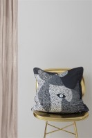 Fața de pernă Moooi Dwarf Rhino 50x50 Black (250687) imaginea #3 — magazin online Desire.md