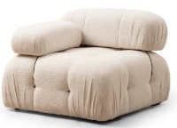 Fotoliu Atelier Del Sofa Bubble Cream Bouclette