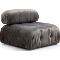 Fotoliu Atelier Del Sofa Bubble Grey imaginea #1 — magazin online Desire.md