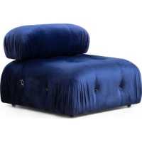 Fotoliu Atelier Del Sofa Bubble Velvet Blue imaginea #1 — magazin online Desire.md