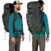 Rucsac Osprey Aether Plus 70  S/M Eclipse Grey imaginea #2 — magazin online Desire.md