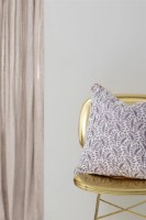 Fața de pernă Moooi Woodblock Beetle 50x50 Mauve (327923) imaginea #3 — magazin online Desire.md
