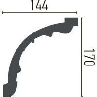 Сornisa tavan Gaudi Decor C1061-8 (C761) imaginea #2 — magazin online Desire.md