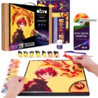 Tablou cu plastilină ușoară OKTO Clay Manga-Fire 29x29cm (20039)