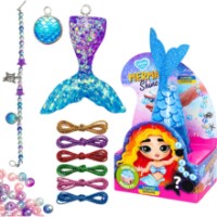 Set pentru realizarea brățărilor OKTO Clay Mermaid Shine Blue (80130)