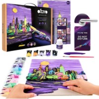 Tablou cu plastilină ușoară OKTO Clay New York Skyline 30x40cm (10040)