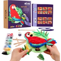 Set pentru creatie OKTO Clay Scarlet Macaw (20045)