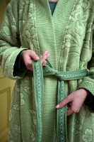 Halat de baie Pip Studio Jasmin Jacquard Green s.L (332482) imaginea #3 — magazin online Desire.md
