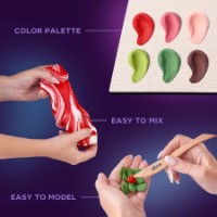 Set pentru creatie OKTO Clay Succulents (10011) imaginea #3 — magazin online Desire.md