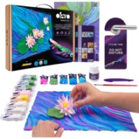 Tablou cu plastilină ușoară OKTO Clay Water Lillies 30x40cm (10003)