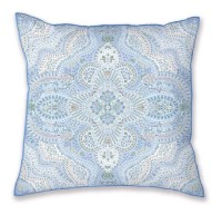 Perna decorativa Pip Studio Moon Flower 53x53 Light Blue (332427)