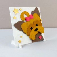 Set de decorare Rosa 3D Puppy (N0003527) imaginea #2 — magazin online Desire.md