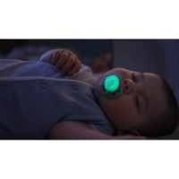 Suzeta Philips Avent Ultra Soft Nighttime 0-6m 2pcs Green/Blue (SCF094/01) imaginea #3 — magazin online Desire.md