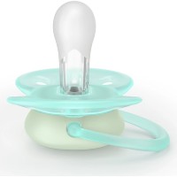 Suzeta Philips Avent Ultra Soft Nighttime 0-6m 2pcs Green/Blue (SCF094/01) imaginea #4 — magazin online Desire.md