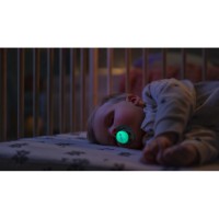 Suzeta Philips Avent Ultra Soft Nighttime 18m+ 2pcs Green/Blue (SCF094/05) imaginea #5 — magazin online Desire.md