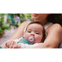 Suzeta Philips Avent Ultra Soft Nighttime 6-18m 2pcs Violet/Green (SCF094/04) imaginea #3 — magazin online Desire.md