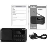 Radio portabil Sven SRP-50 Black imaginea #3 — magazin online Desire.md