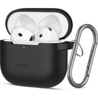 Husă pentru căști Tech-Protect Silicone Hook Apple Airpods 4 Black