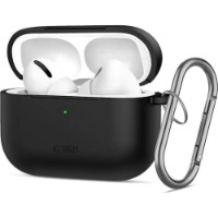 Husă pentru căști Tech-Protect Silicone Hook Apple Airpods Pro 3 Black