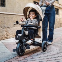 Bicicletă copii Kinderkraft Spinstep 2 Plus Beige (KRSPST02BEGPL00) imaginea #5 — magazin online Desire.md