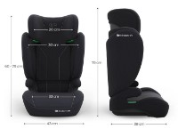 Scaun auto pentru copii Kinderkraft I-Spark 2 Plus i-Size Black (KCISPA02BLKPL00) imaginea #5 — magazin online Desire.md