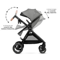 Carucior Kinderkraft Esme 2in1 Moonlight Grey (KSESME00GRY2000) imaginea #5 — magazin online Desire.md