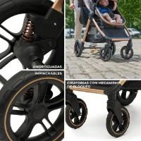 Carucior Kinderkraft Esme 2in1 Moonlight Grey (KSESME00GRY2000) imaginea #6 — magazin online Desire.md