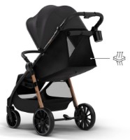 Carucior Kinderkraft Grande 2 Midnight Black (KSGRAN02BLK0000) imaginea #5 — magazin online Desire.md