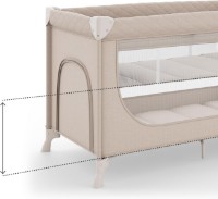 Pătuț pliabil Kinderkraft Leody UP Biege (KCLEODUPBEG00AC) imaginea #10 — magazin online Desire.md